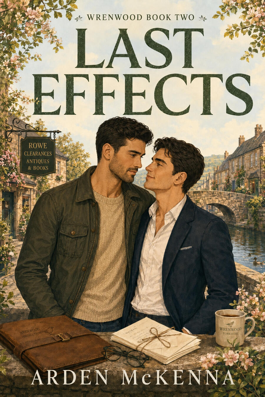 The Last Effects The Last Effects by Arden McKenna, Book Two in the Wrenwood series, a warm contemporary MM romance about Sebastian Marlowe, David Rowe, second chances, antiques, and choosing your own life.